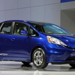 Honda Fit EV sideview from 2012 Auto Show