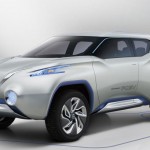 Nissan Terra electric suv concept front view