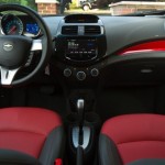 Interior shot of 2013 Chevy Spark EV